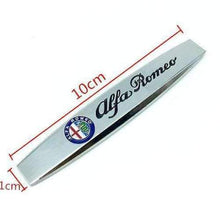 Load image into Gallery viewer, 2pcs Fender Silver Alfa Romeo Emblem