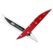 Load image into Gallery viewer, 2pcs Cadillac Fender Emblems