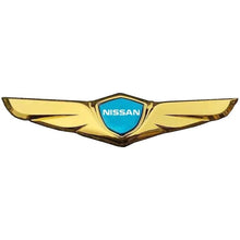 Load image into Gallery viewer, Nissan Logo Wings Decal Emblem Sticker