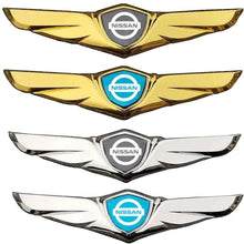 Load image into Gallery viewer, Nissan Logo Wings Decal Emblem Sticker