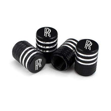 Load image into Gallery viewer, 4pcs Rolls Royce Logo Tire Valve Caps