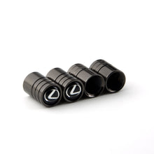 Load image into Gallery viewer, 4pcs Lexus Logo Tire Valve Caps