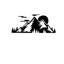 Load image into Gallery viewer, Sun in the Mountains Sticker for Car