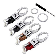 Load image into Gallery viewer, Keychain Leather+Metal For Honda
