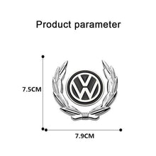 Load image into Gallery viewer, Volkswagen Wreath Emblem Sticker