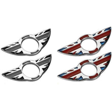 Load image into Gallery viewer, Mini Cooper Emblem Door Lock Knobs Stickers