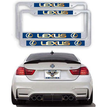 Load image into Gallery viewer, 2pcs Lexus License Plate Frames with Screw Caps