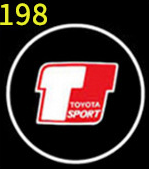 Load image into Gallery viewer, 2Pcs Toyota Logo Wireless Car Door Led Laser Projector