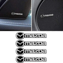 Load image into Gallery viewer, 4pcs Mazda Door Speaker Emblem Stickers