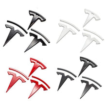 Load image into Gallery viewer, 3pcs/Set Tesla Model Y Emblem Stickers