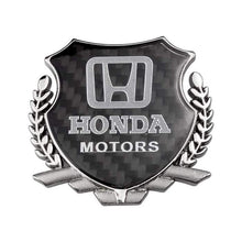 Load image into Gallery viewer, Honda Motors Carbon Shield Logo Emblem