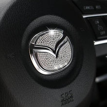 Load image into Gallery viewer, Rhinestone Steering Wheel Emblem Sticker