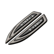 Load image into Gallery viewer, 2pcs Tesla Fender Emblems