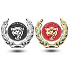 Load image into Gallery viewer, Jaguar Wreath Emblem Sticker