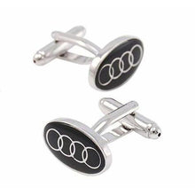 Load image into Gallery viewer, 2pcs Audi Logo Men's Shirt Cufflinks