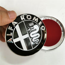 Load image into Gallery viewer, 1 PCS 74mm Alfa Romeo Logo Emblem Stickers