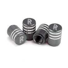 Load image into Gallery viewer, 4pcs Rolls Royce Logo Tire Valve Caps