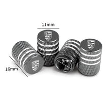 Load image into Gallery viewer, Aluminum Alloy Car Tire Valve Cap Tyre Cover Accessories For Pors