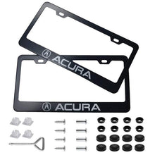 Load image into Gallery viewer, 2pcs Acura License Plate Frames with Screw Caps