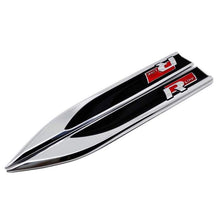 Load image into Gallery viewer, 2pcs R Line Volkswagen Fender Emblem Stickers