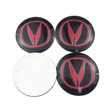 Load image into Gallery viewer, 4pcs 56 mm Acura Wheel Center Stickers