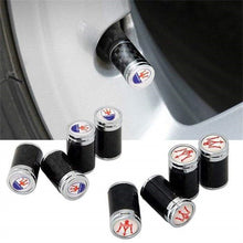 Load image into Gallery viewer, 4pcs Maserati Logo Tire Valve Caps