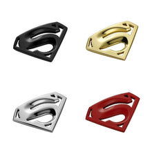 Load image into Gallery viewer, Superman Black Emblem Sticker