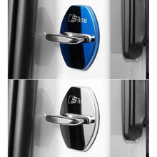 Load image into Gallery viewer, 4pcs Audi Sline Logo Door Lock Cover for A3 A4L Q2L ect