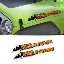 Load image into Gallery viewer, 2pcs Wrangler Logo Decal Stickers