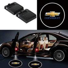 Load image into Gallery viewer, 2Pcs Chevrolet Logo Wireless Car Door Led Laser Projector