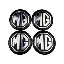 Load image into Gallery viewer, 4pcs 56mm Wheel Center Stickers For MG - Black