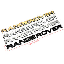 Load image into Gallery viewer, RANGE ROVER Metal Emblem Stickers Letters