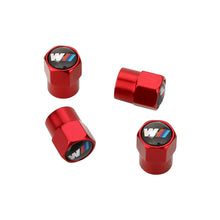 Load image into Gallery viewer, 4pcs BMW M Power Logo Tire Valve Caps
