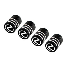 Load image into Gallery viewer, 4pcs Lexus Logo Tire Valve Caps