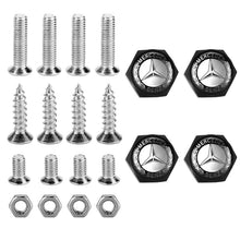Load image into Gallery viewer, 4pcs License Plate Screws for Mercedes-Benz Frame