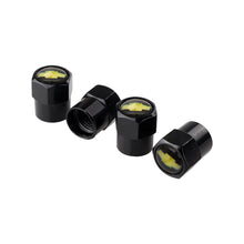 Load image into Gallery viewer, 4pcs Chevrolet Yellow Logo Tire Valve Caps