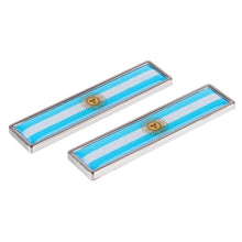 Load image into Gallery viewer, 2pcs Flag Emblem Metal Stickers