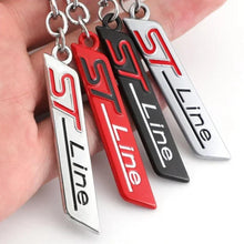 Load image into Gallery viewer, Ford ST Line Metal Keychain