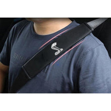 Load image into Gallery viewer, 2pcs Shelby Cobra Ford Logo Seat Belt Pads