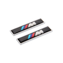 Load image into Gallery viewer, 2pcs M Power Logo Emblem Side Stickers for BMW