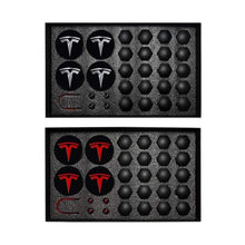 Load image into Gallery viewer, Set for Wheels Tesla Model 3 S X HubCaps, Valve Caps, Nut Covers