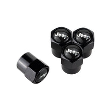 Load image into Gallery viewer, Jeep Logo Tire Valve Caps