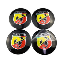 Load image into Gallery viewer, 4pcs 56mm Abarth Wheel Center Hub Sticker for Fiat