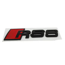 Load image into Gallery viewer, RS3 RS4 RS5 RS6 RS8 Car Trunk Emblem Audi Black , Metal