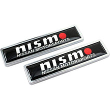 Load image into Gallery viewer, 2pcs Nissan NISMO Motorsports Emblem Stickers