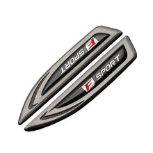 Load image into Gallery viewer, 2pcs Lexus F Sport Fender Emblems