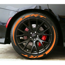 Load image into Gallery viewer, 8pcs SRT Wheels Rim Stickers