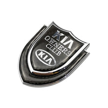 Load image into Gallery viewer, Kia Logo Owners Club Shield Emblem Sticker