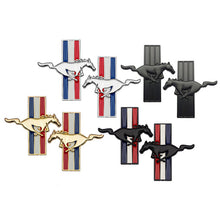 Load image into Gallery viewer, 2pcs 3.1 inch Horse Ford Mustang Emblems