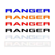 Load image into Gallery viewer, Ford Ranger Grille Top Letter Emblem Sticker